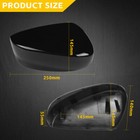 Passenger Right Side Mirror Cover Cap For 2008-2013 Honda Accord 2009 2010 2011
