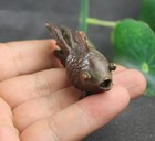 Brass Goldfish Animal Statue Small Sculpture Tabletop Figurine Home Decor Gifts