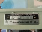 Vintage Sears Kenmore 1720 Zig Zag Sewing Machine -158 17200 - Manual   Accs