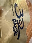 Paiste 302 Crash ride 18    Cymbal   Cracks Around Rim   Bell Good 