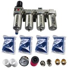 3 4  4 Stage Air Compressor Dryer Water Separator Filter For Plasma Cutter Paint