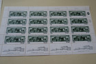 3 Full Sheet Mnh Architecture In Israel Unhinged With Tabs Mint 16 Stamps Each