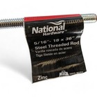 National Hardware Steel Threaded Rod 5 16 -18 X 36  Zinc Plated All-purpose Stud