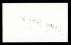 Nancy Kerrigan Signed 3x5 Index Card Autograph Olympics