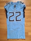 Derrick Henry 2022 Nike Game Team Issue Titans Jersey Sz  40 Pro Cut Used Worn