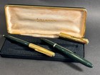 Nos Parker 51 Aerometric Fountain Pen   Bp Set Forest Green Argentina  bfp607 