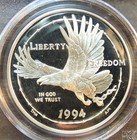 1994 P Silver Proof Pow Museum Commemorative Dollar Pcgs Pr68dcam