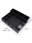 Professional Salon Hair Tool Tray Organizer Stylish Non Slip Barber Station Case