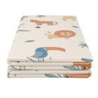 Foldable Baby Playmat For Floor For Infants  Safari