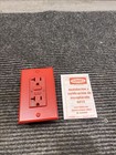 Hubbell Gfrst83r Gfci Commercial Self Test Receptacle With Plate 20a 125v
