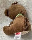 Fisher Price 2012 Snugamonkey Plush Monkey Small Brown Green Bow  95660 6 