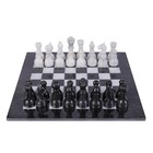 Marble Chess Set 15    Black   White Handmade Luxury Pieces Figures Board Game