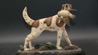 Vintage Retriever Dog With Mallard Duck Detailed Resin Figure Duck Hunting