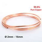 Copper Tube Pipe Coil Soft Coil 2mm 3mm 4mm 5mm 6mm 8mm - 16mm Outer Diameter