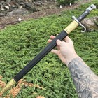 Original Pre-wwi Ww1 Italian M1870 Vetterli Bayonet Full Length W scabbard Rare