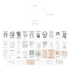 Monolike Henri Matisse Drawing - Mix 36 Pack It Consists Of 36 Famous