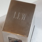 Antique Black Starr Gorham Sterling Silver Stamp Dispenser holder Edwardian Lew