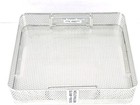 Sterilization Container Surgical Instrument Tray Basket Stainless 11x9x2