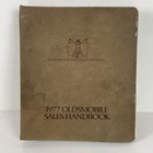 1977 Oldsmobile Dealer Sales Handbook Cutlass  omega toronado  Delta 88  98