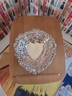 English Victorian Hallmarked Sterling Silver Nut  Mint  Dish C  1898 Signed M l