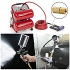 5pc Air Hose Coupler 1 4 Npt Female Quick Connect Industrial Brass Fitting 300ps