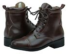 Hispar Challenger Kids Children Laced Paddock English Horse Riding Leather Boots