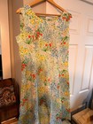 Vintage 1960s Dash About Dress Women s Cotton Floral Design