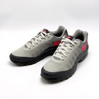  new  Men Nike Air Max Invigor Sneakers Grey   Black   Red  cd1515 002      