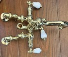 Kingston Brass Cc6015t2 Vintage Clawfoot Tub Faucet   Hand Shower Polished Brass