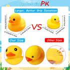 Yellow Rubber Ducks Bath Toys 20pack  Bathtub Floating Squeaky Duck Bulk Baby Pr