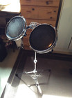 Pearl Electronic Drum Pads Triggers  pair  8  With Original Pearl Stand
