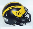 Brandon Graham  f Ohio State  Signed Michigan Mini Helmet   Beckett Wit Coa W626