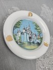 Disneyland Vintage 1960s Porcelain Ashtray 5  Castle Walt Disney Japan