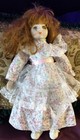 Haunted Vtg Porcelain Doll Spirit Vessel Paranormal  Painted Music Box