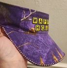Waffle House Purple Camo Visor