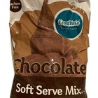 Frostline Chocolate Soft Serve Ice Cream Mix 6 Lb Bag Lactose   Gluten Free