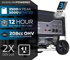 Pulsar 3500w Gas Power Generator Portable Power Station Carb Approved  pg3500mr 