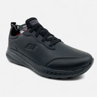 Skechers Squad Chaos Sr Rodey Black Womens Eh Slip Resistant Sneaker