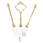 Multi Tiers Cake Cupcake Tray Stand Handle Fruit Plate Hardware Fitting Holder