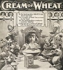 Alice In Wonderland Looking Glass Tea Party Poem 1901cream Of Wheat Art Print Ad