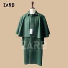 Men s Green Wool Inverness Cape - Steampunk Sherlock Holmes Style - Tailor-made