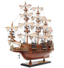 Small Hms Sovereign Of The Seas 1637 Tall Ship Wooden Model 20  Fully Built Boat