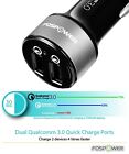 Quick Charge Qc 3 0 36w 2 Dual Port Usb Fast Car Charger Iphone 14 Samsung S22