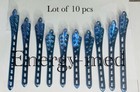 Medial Distal Tibia Plate 3 5mm Titanium 5 To 9 Holes Lot Of 10 Pcs