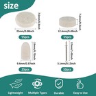 145 Pcs Wool Felt Polishing Pad   Buffing Wheel With Point Mandrel1 8 Inch Shank