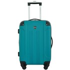 Tcl 77993 360 Travelers Club Chicago Hardside Luggage  3 Piece Set - Teal
