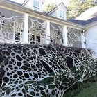 Joyseller Spider Web Halloween Decorations Outdoor  Stretchy 450sqft  White