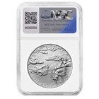 2025 Superman Dc Comics 1 Oz Silver Medal Ngc Ms69 Er Blue Label