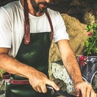 Leather Apron Original B - Forest Green - 1011p