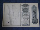 1935 Lake Shore   Michigan Southern Railroad Stock Certificate